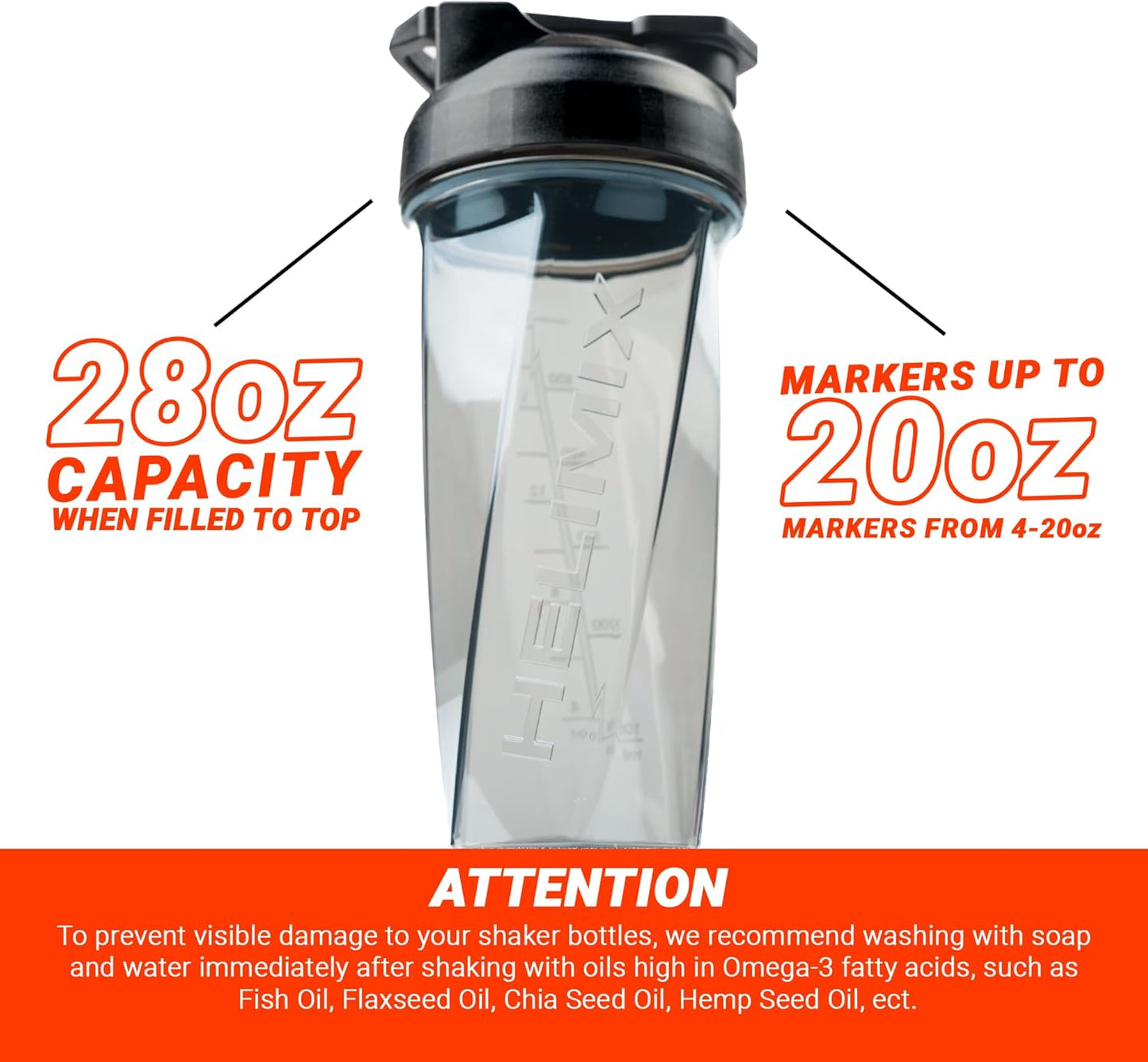 2.0 Vortex Blender Shaker Bottle 