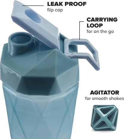 Diamond Agitator  Blender Shaker Bottle (20 Oz)