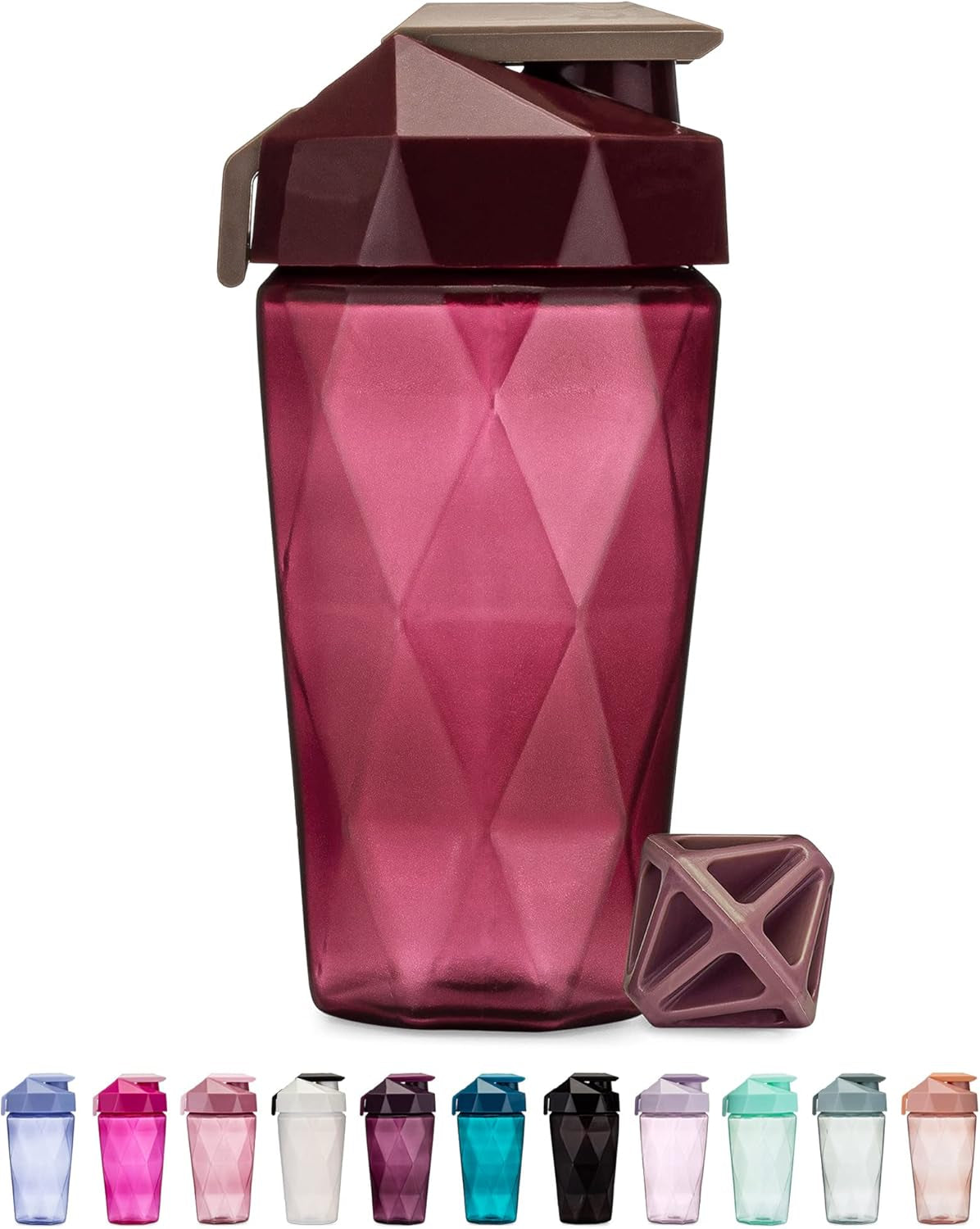 Diamond Agitator  Blender Shaker Bottle (20 Oz)